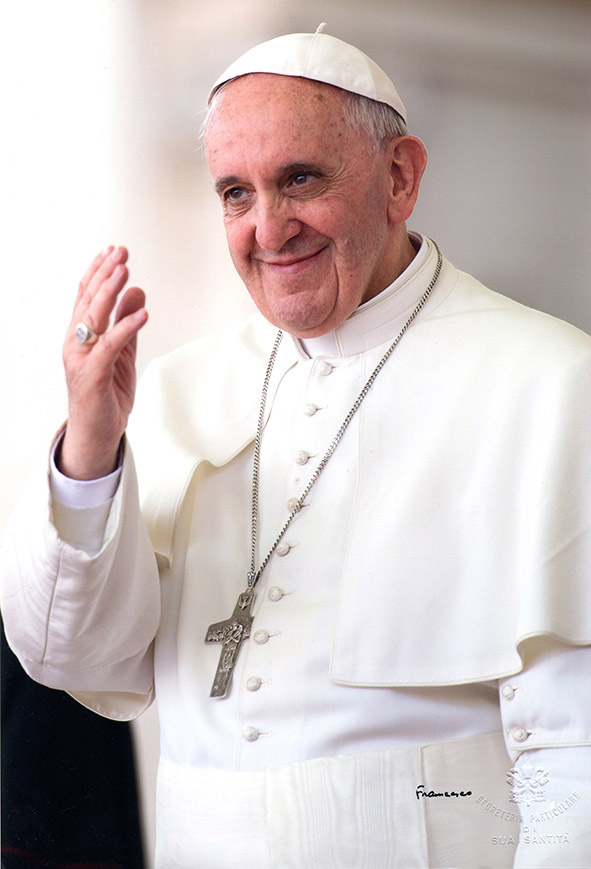 Foto autografata Papa Francesco